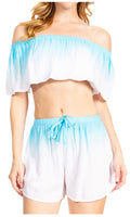 Sakkas Jackie Women's Bandeau and Shorts Set