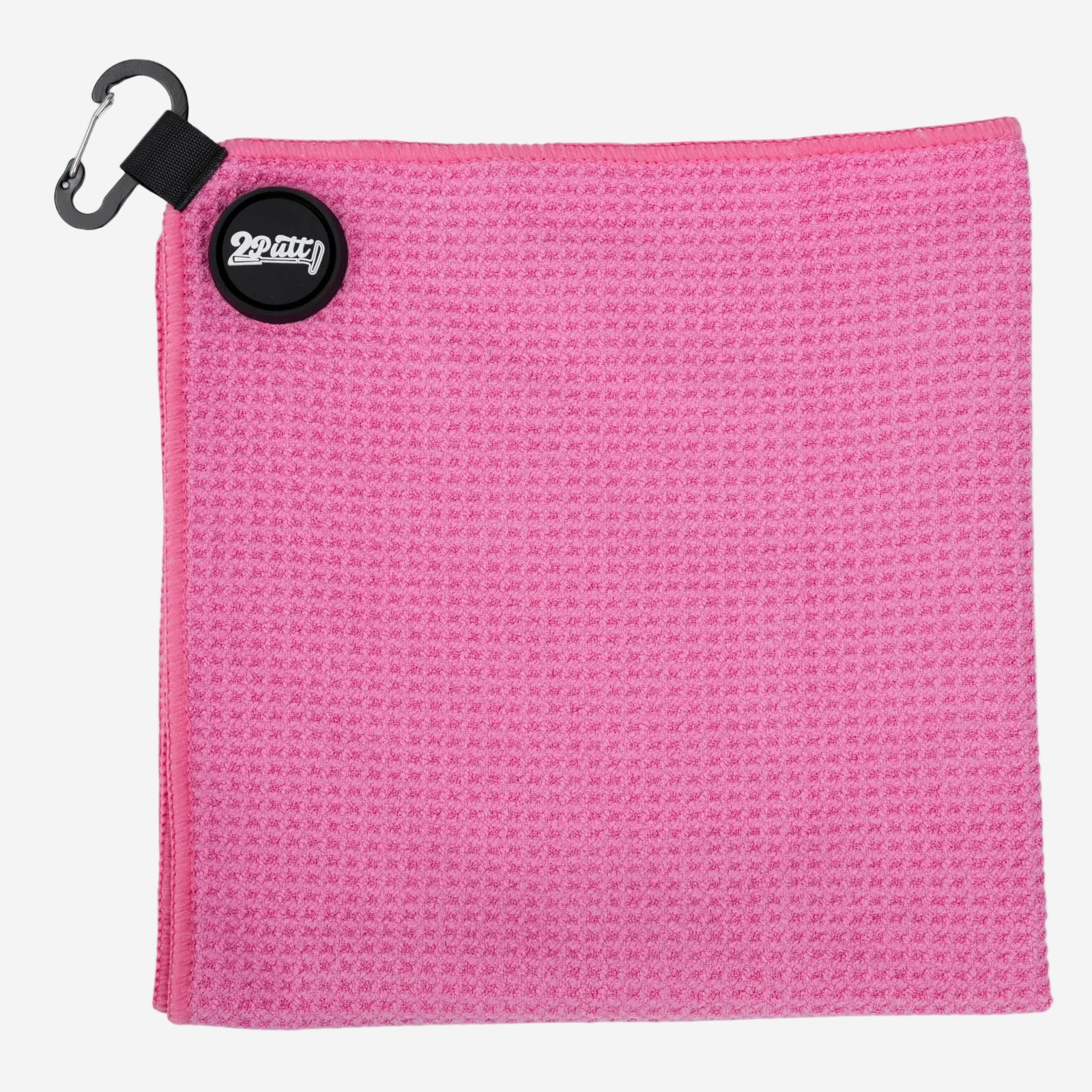 Hot Pink Magnetic Golf Towel