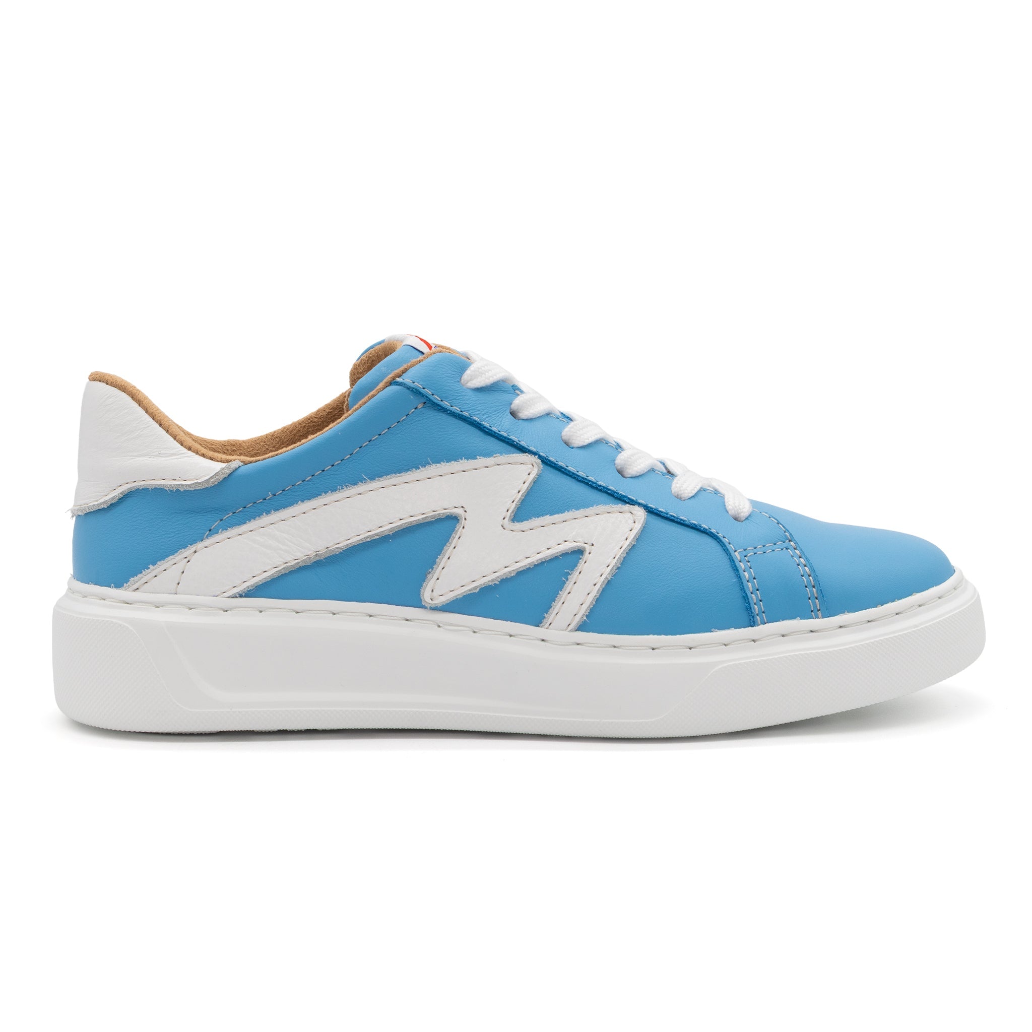 601 Two-Tone Sneaker | Baby Blue + White
