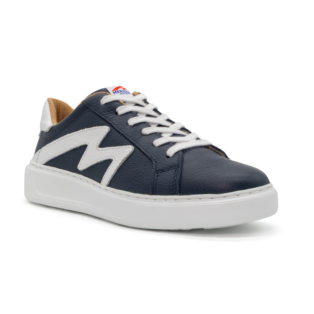 601 Two-Tone Sneaker | Navy + White