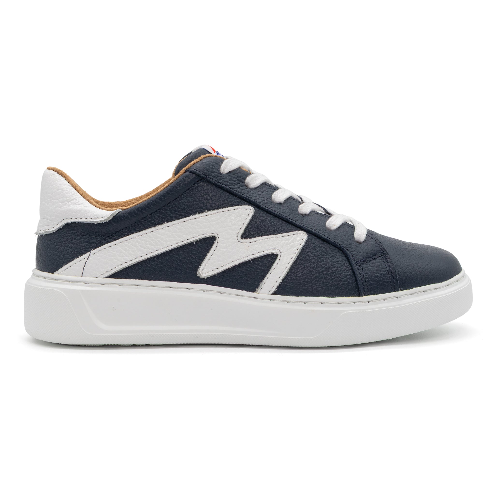 601 Two-Tone Sneaker | Navy + White