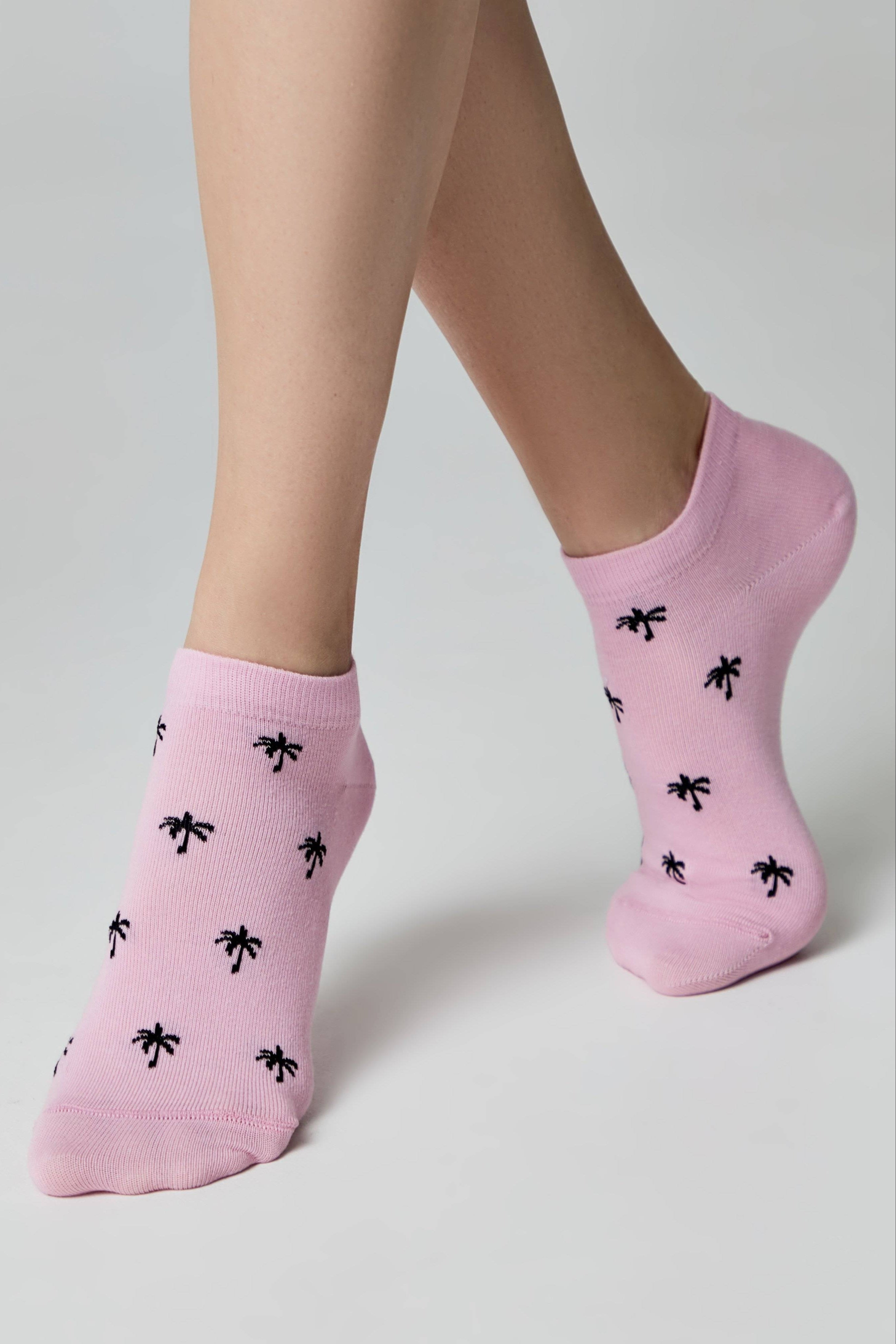 Cotton Ankle Socks Conte Active Palm Trees 589