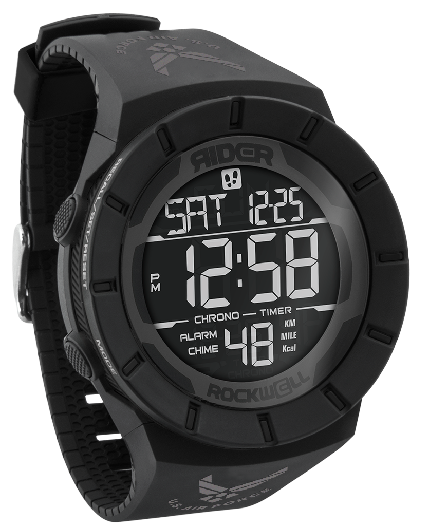 Coliseum Fit™ Air Force Edition Watch | Phantom Black