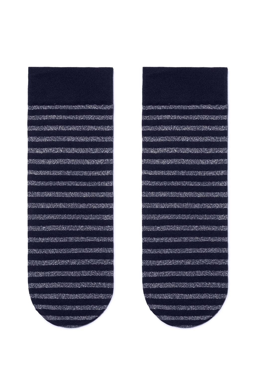 Conte Fantasy Socks with Shimmering Stripe