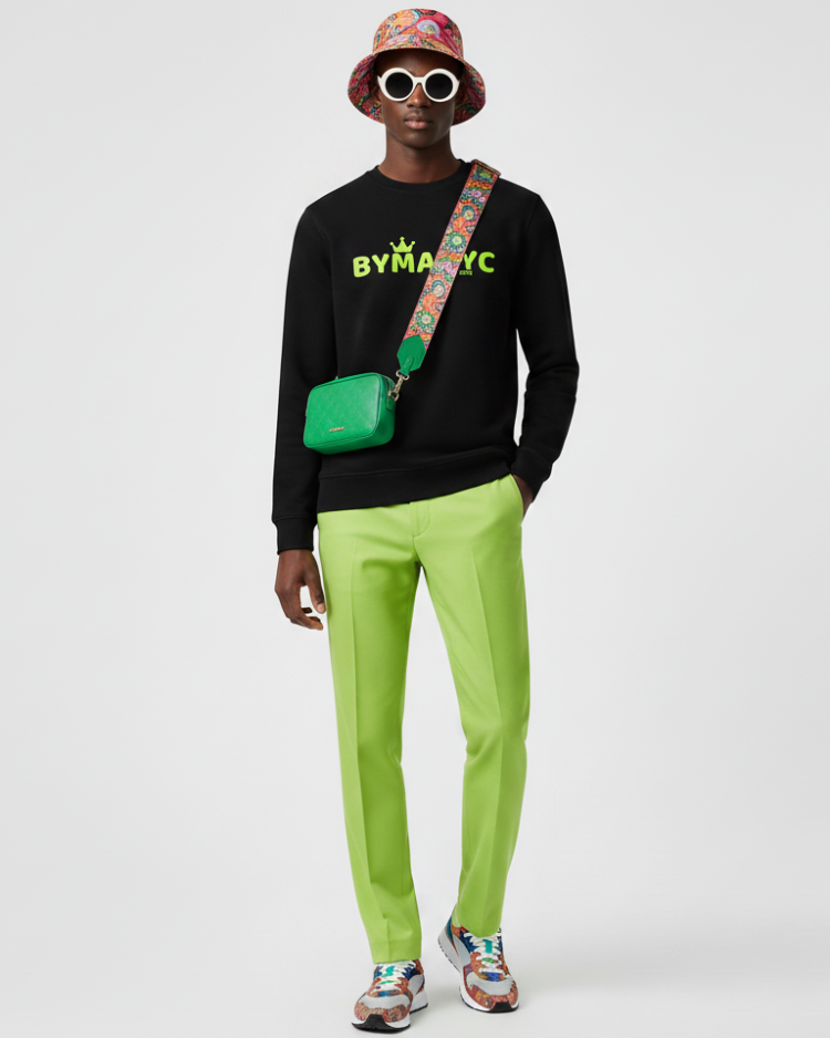 BYMANYC ® New York Unisex Organic Sweatshirt LOVE NYC | Vegan Streetwear