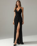 Whisper Open Back Sleeveless Gown