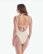 Yellow Coral Duo One-Piece Swimsuit