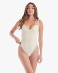 Yellow Coral Duo One-Piece Swimsuit