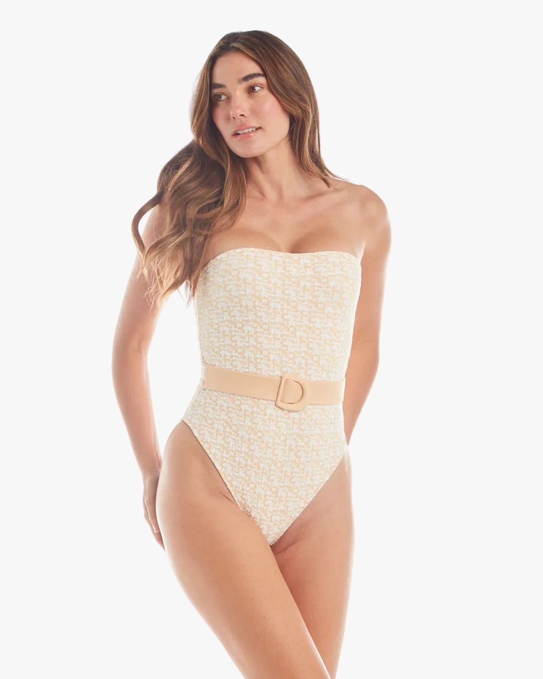 Yellow Coral One-Piece Swimsuit