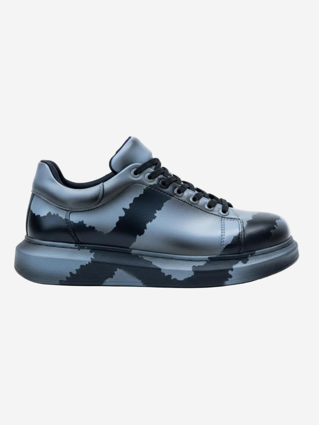 Men's Sneaker Lisbon Grey & Black