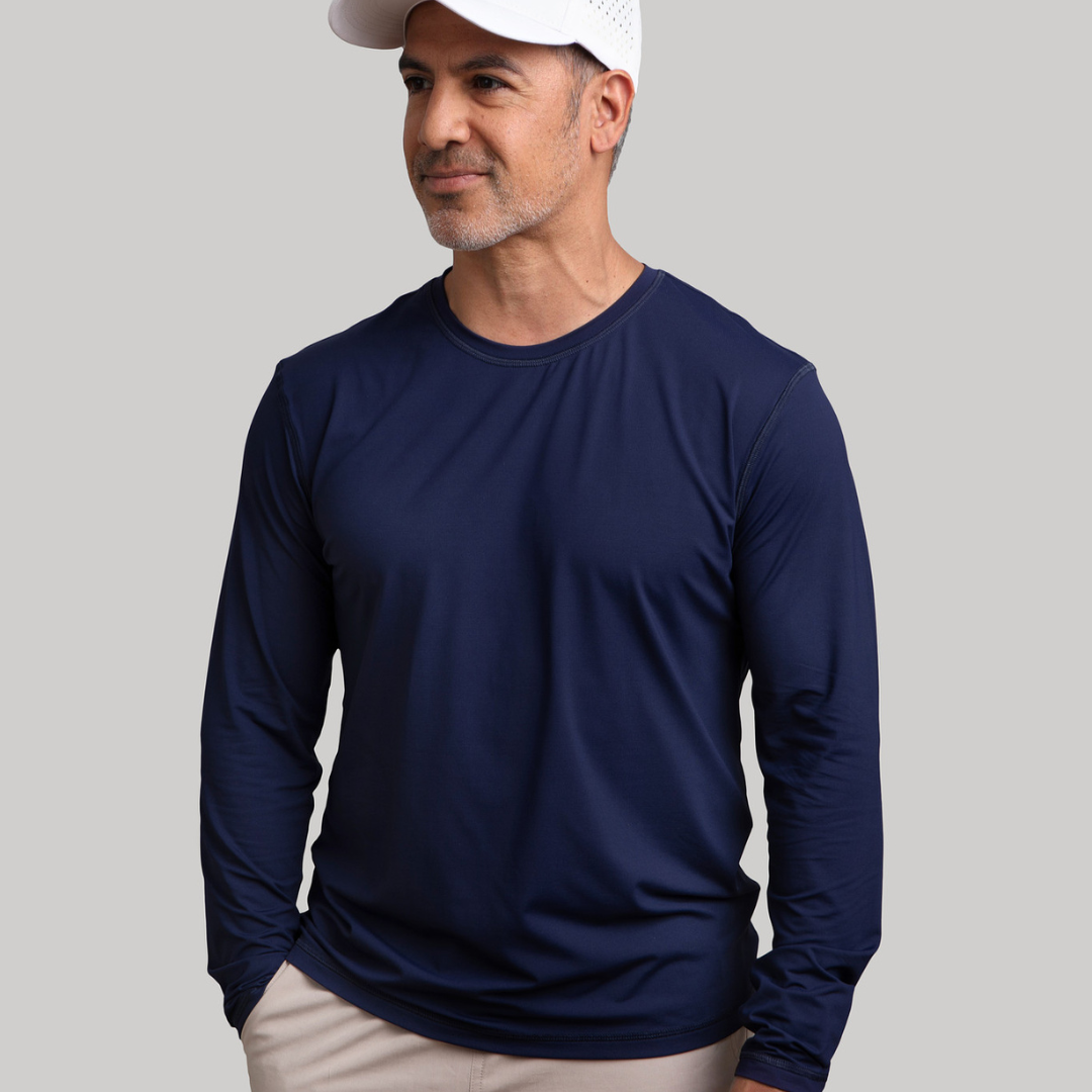 Huntington Long-Sleeve Mens Sun Shirt