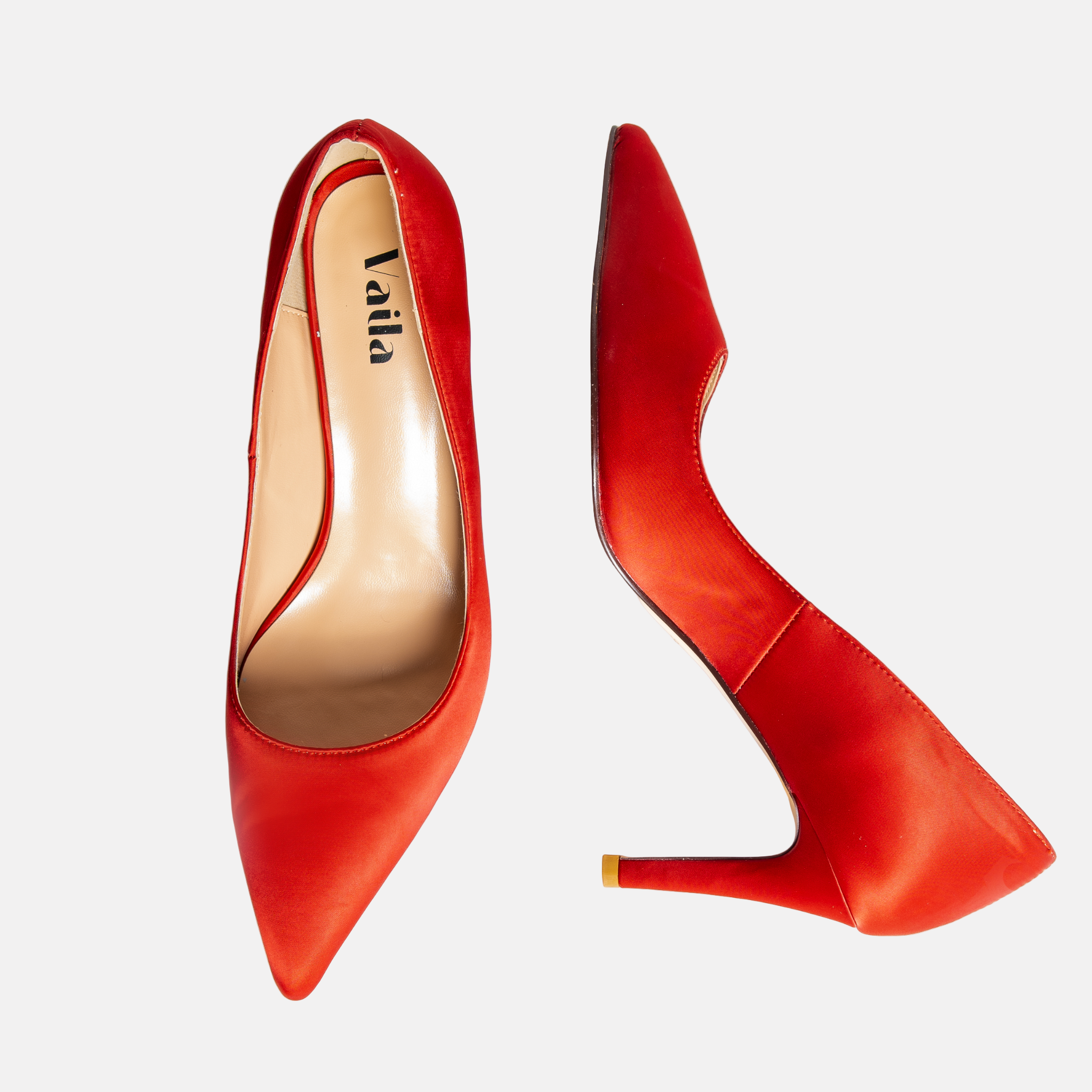 Capri Pumps Red