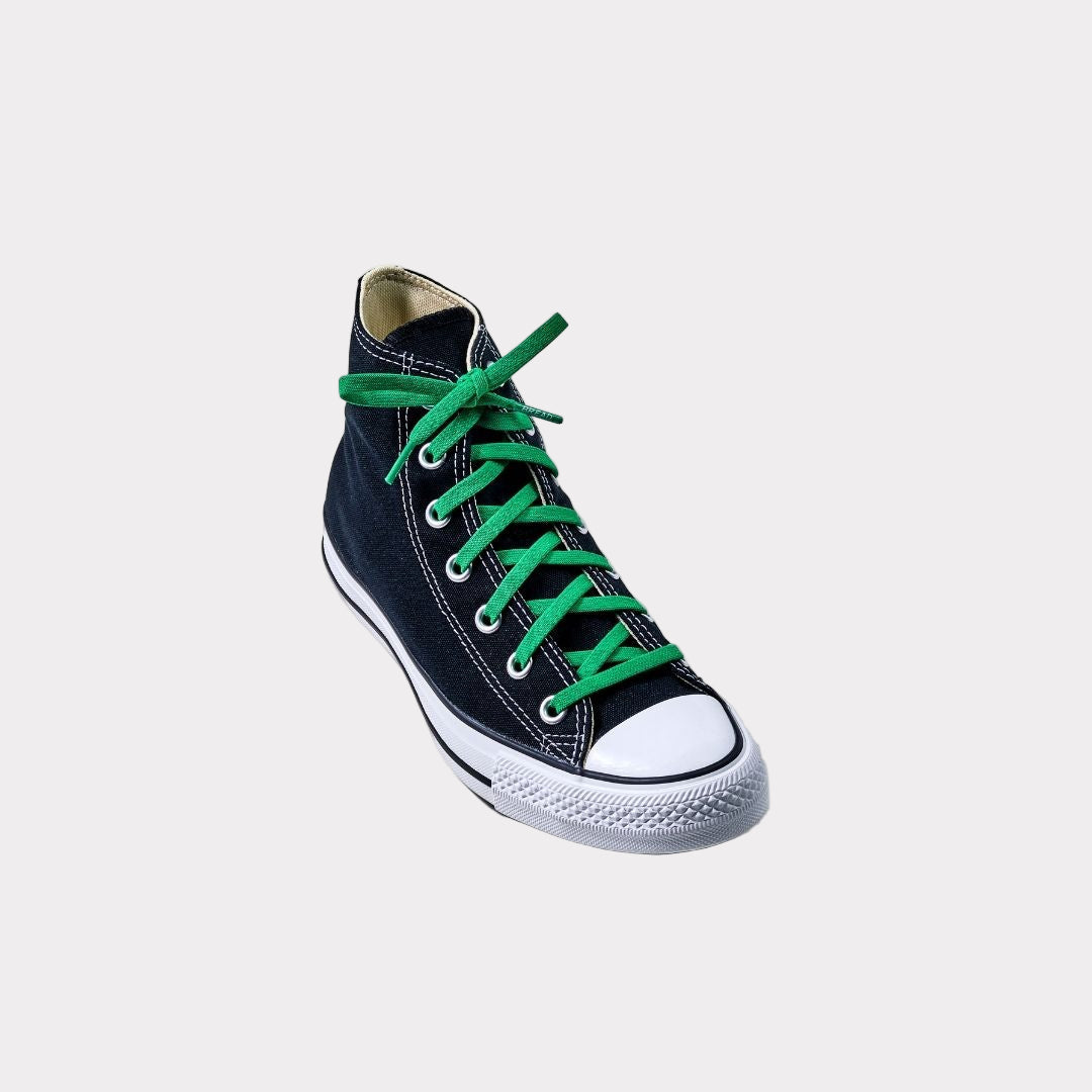 Lucky Green Shoelaces