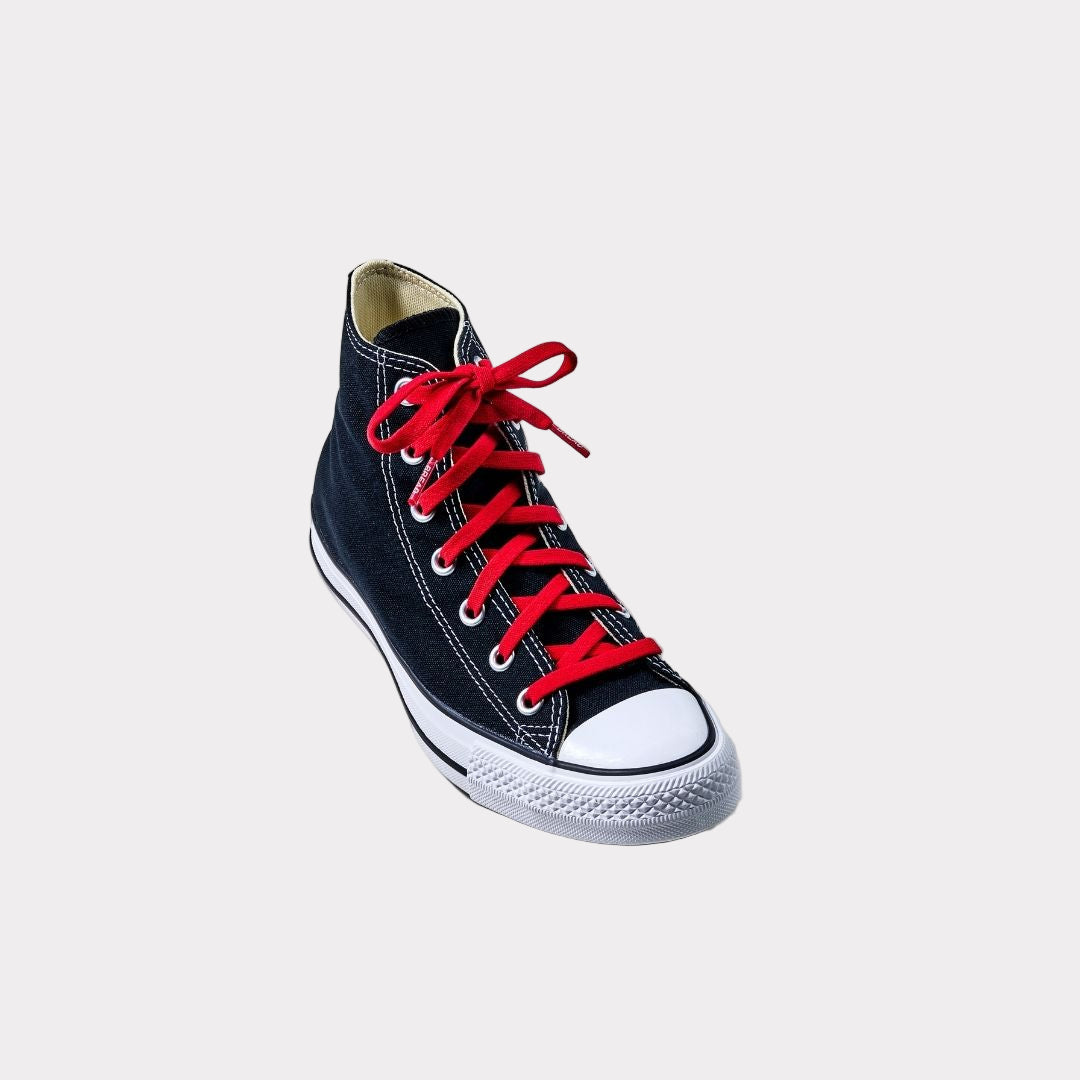 Bold Red Shoelaces