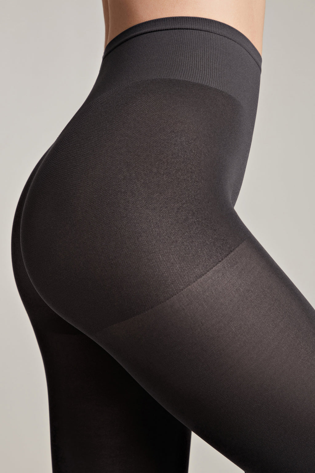 Conte Velour Top Tights 100 Den | Matte Adjustable Waistline