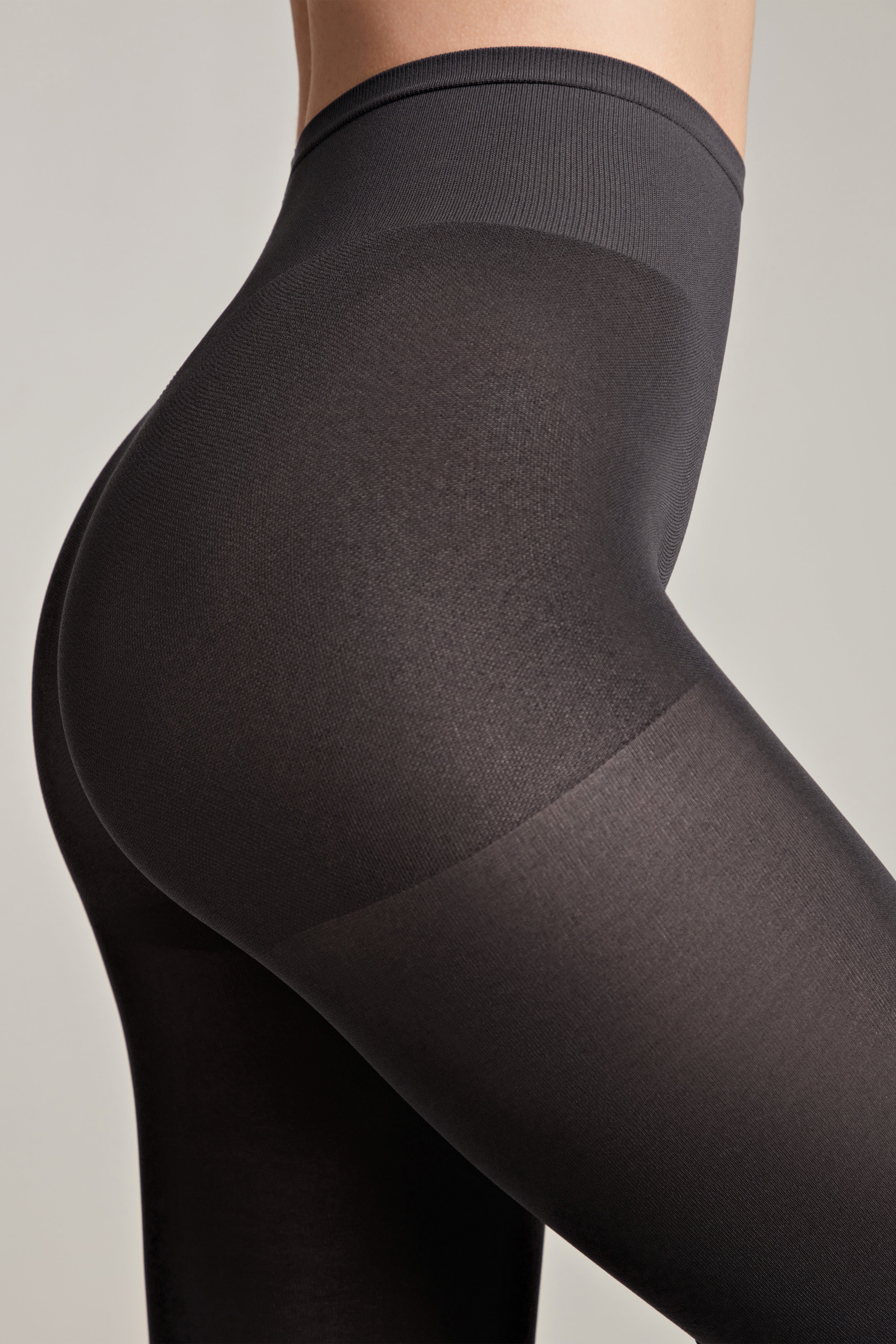 Conte Velour Top Tights 100 Den | Matte Adjustable Waistline