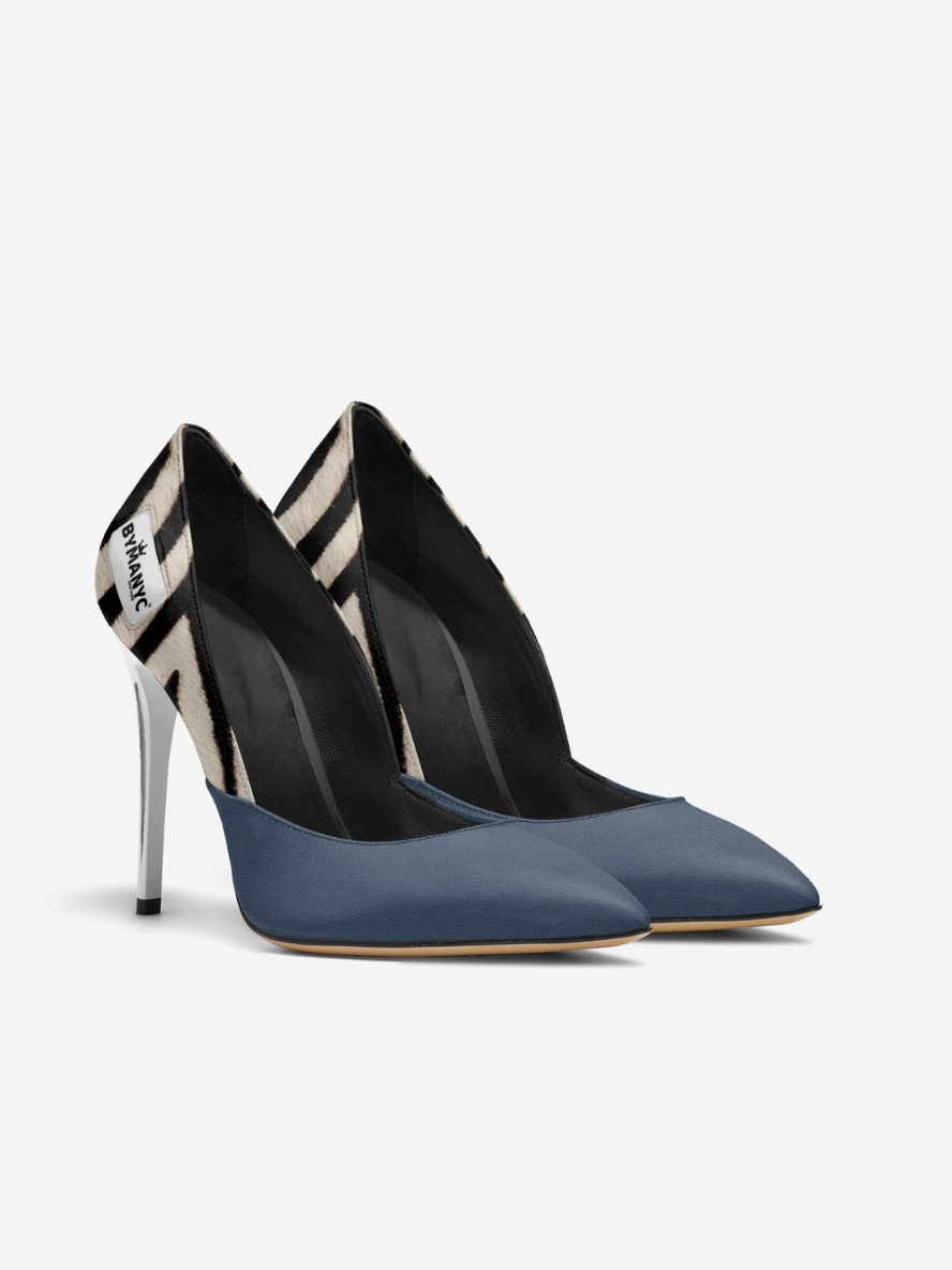 Vegan Women’s Stiletto Shoe BYMANYC ® New York | HARLEM Noir Luxe
