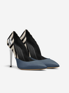 Vegan Women’s Stiletto Shoe BYMANYC ® New York | HARLEM Noir Luxe