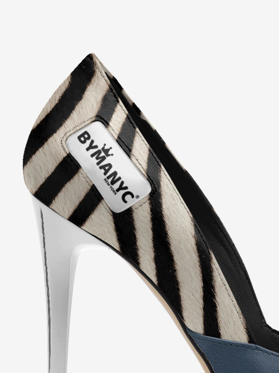 Vegan Women’s Stiletto Shoe BYMANYC ® New York | HARLEM Noir Luxe