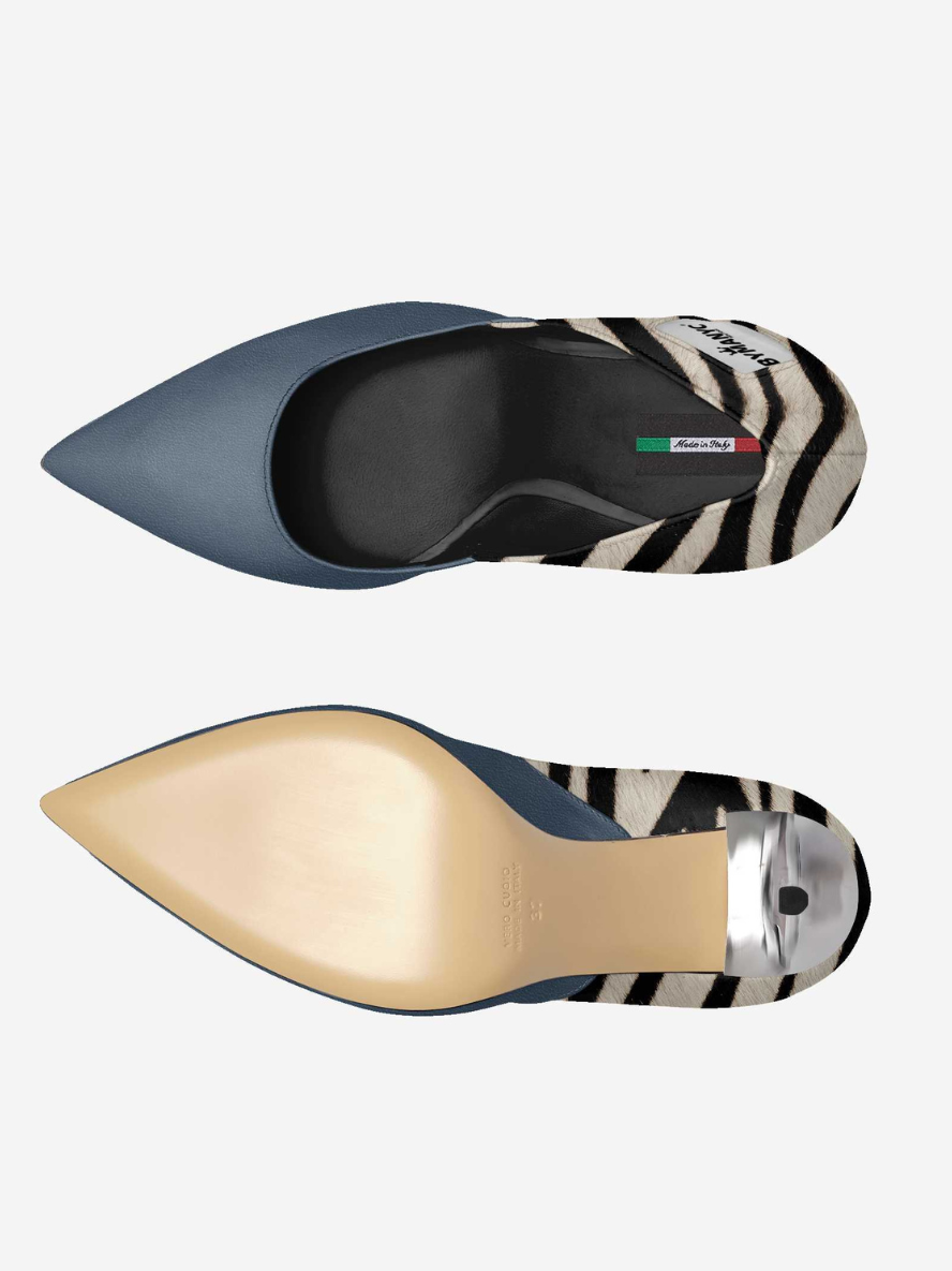 Vegan Women’s Stiletto Shoe BYMANYC ® New York | HARLEM Noir Luxe