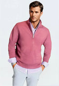 Voey Quarter Zip Sweatshirt | Wine