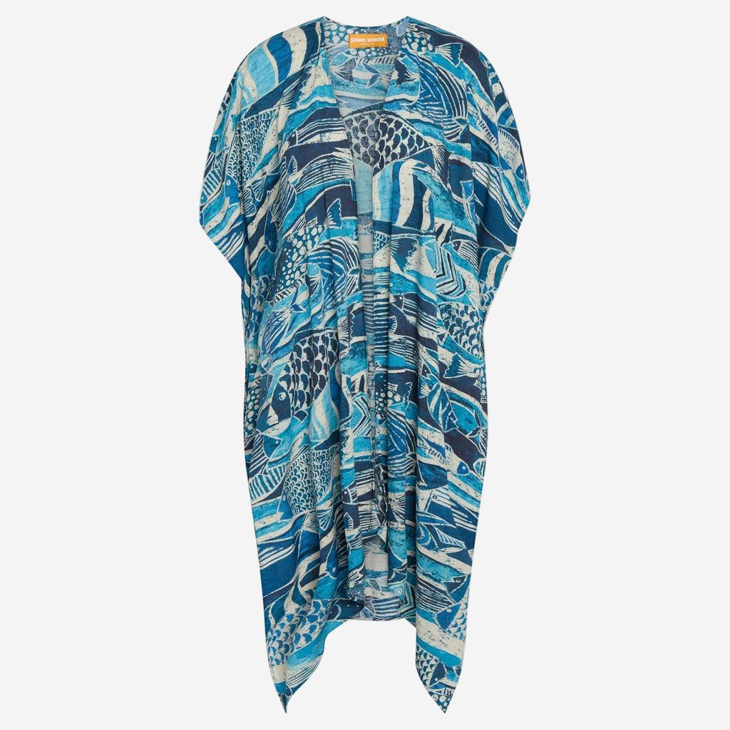 Kimono Jacket | Rainbow Runner Denim