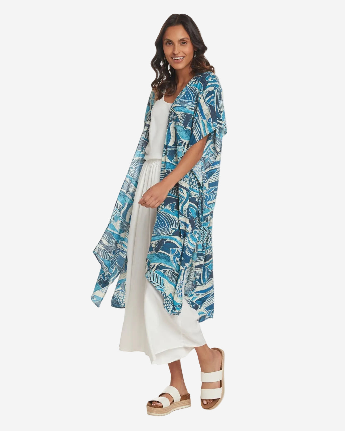 Kimono Jacket | Rainbow Runner Denim