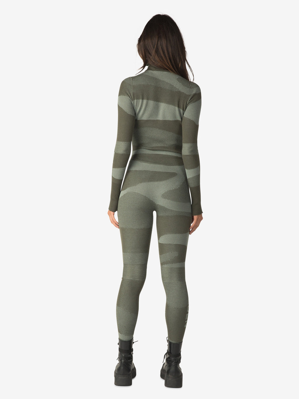 Merino Airwarm Bodysuit | Stone Green