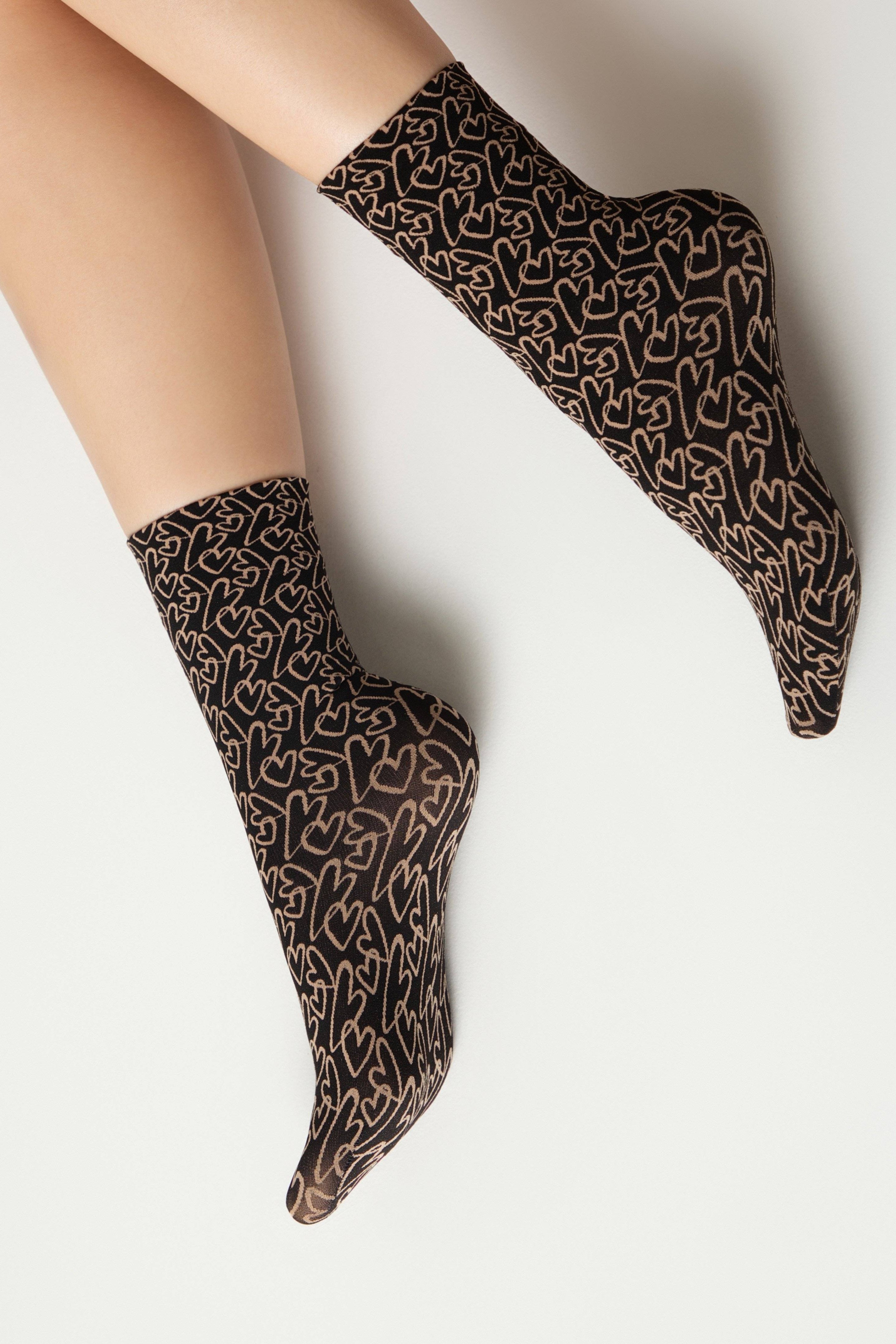 Dense Socks Conte Fantasy 'Love' Designs