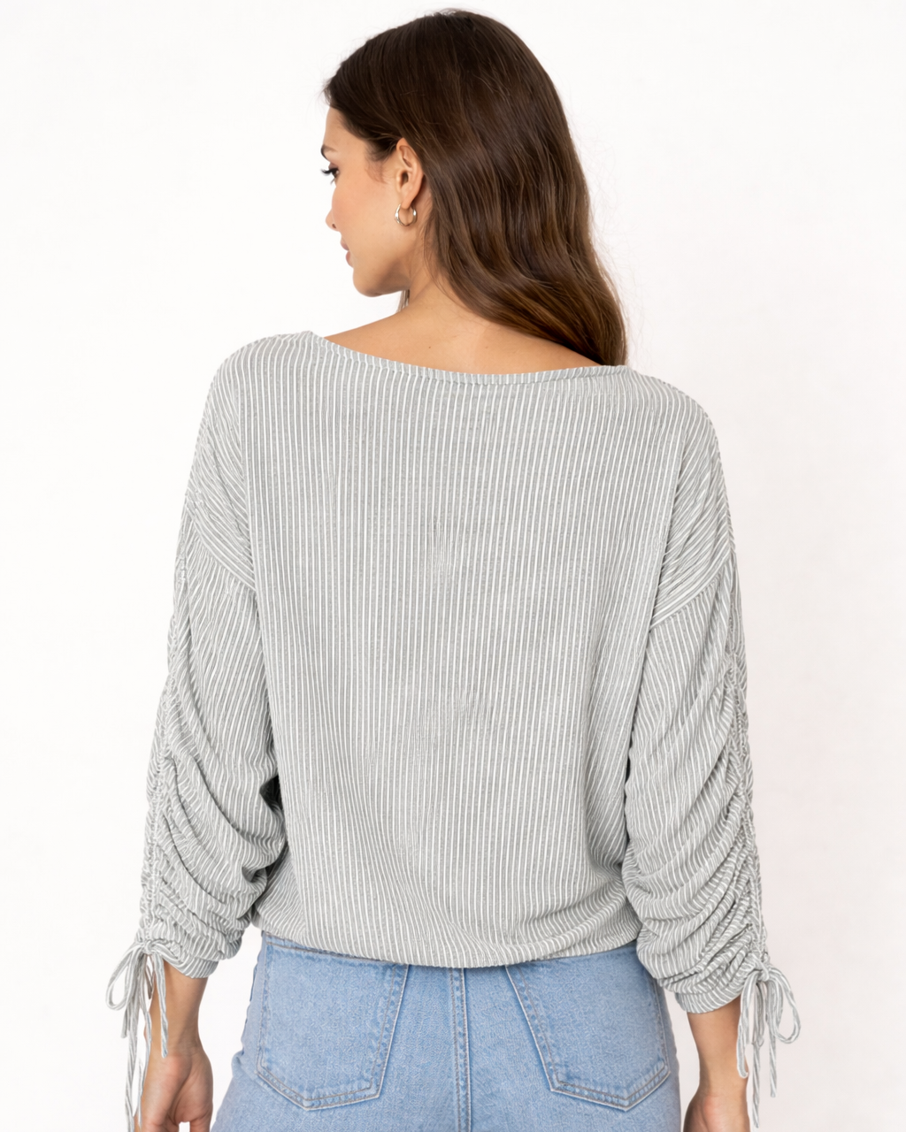 Minnie LS Striped Top