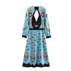 Waist-Cinched Floral Dress The Met | Women - BYMANYC ® New York