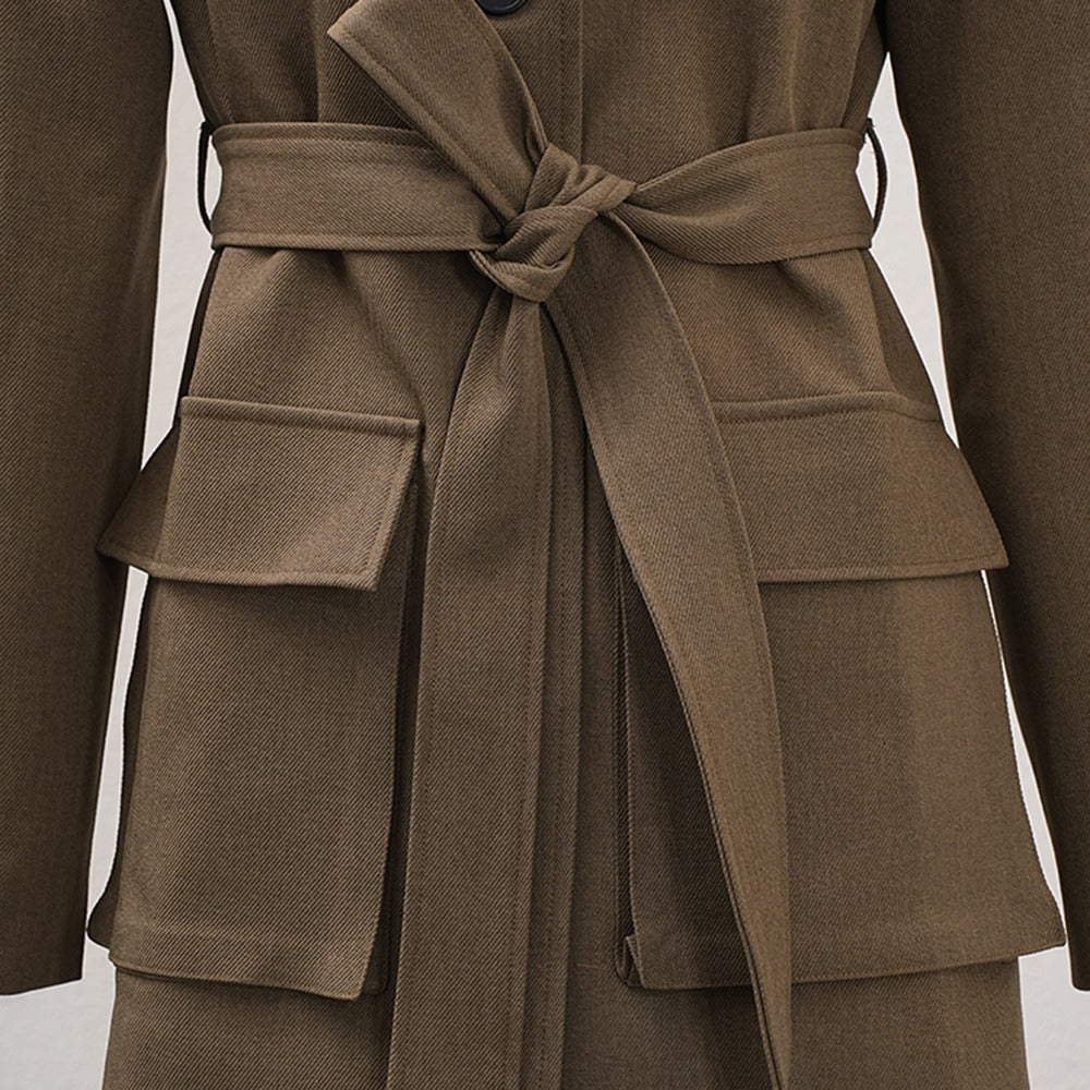 Waist-Cinching Jacket | Financial District - BYMANYC ® New York