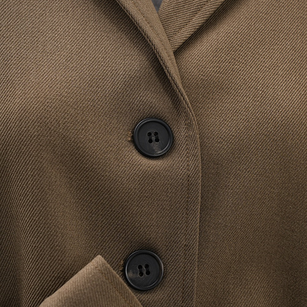 Waist-Cinching Jacket | Financial District - BYMANYC ® New York