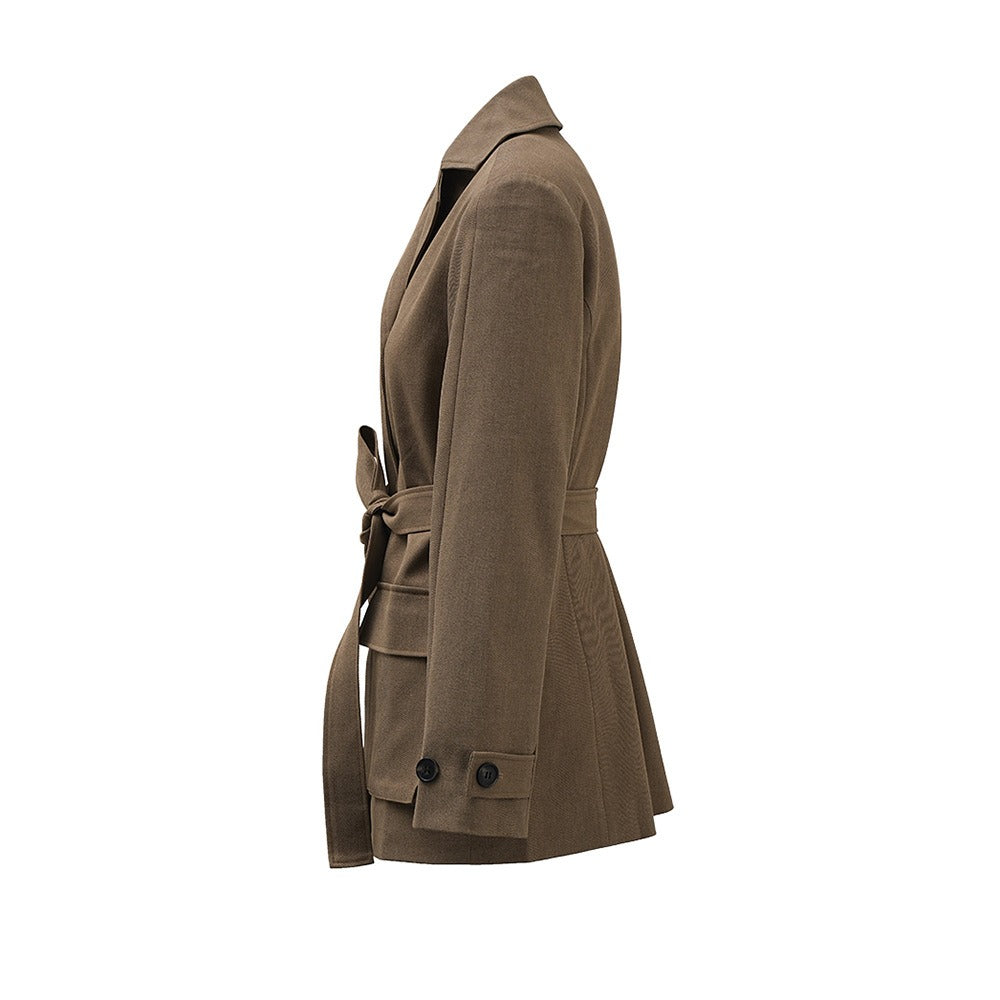 Waist-Cinching Jacket | Financial District - BYMANYC ® New York