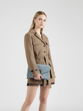 Waist-Cinching Jacket | Financial District - BYMANYC ® New York