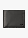 Wealth Ward Black Bi-Folded Wallet