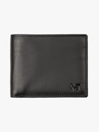 Wealth Ward Black Bi-Folded Wallet