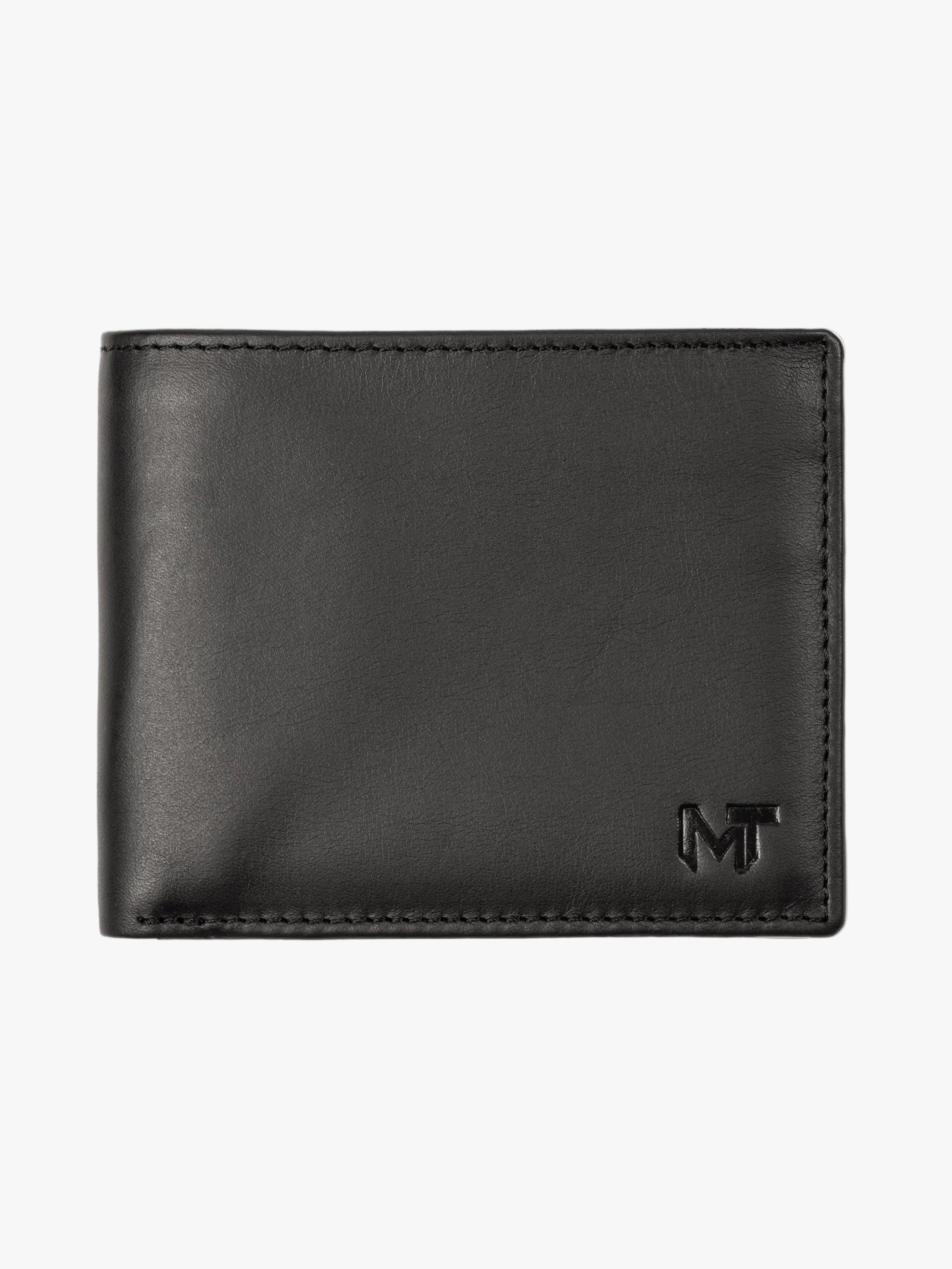 Wealth Ward Black Bi-Folded Wallet