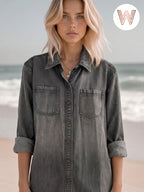 Ash Denim Jacket | Charcoal