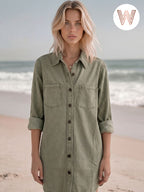 Ash Denim Jacket | Olive