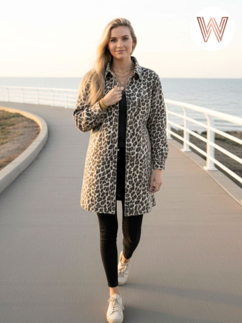 Ash Denim Jacket | Cheetah