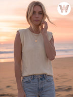 Rowan Top | Ecru