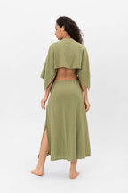 Cotton Cut-Out Dress