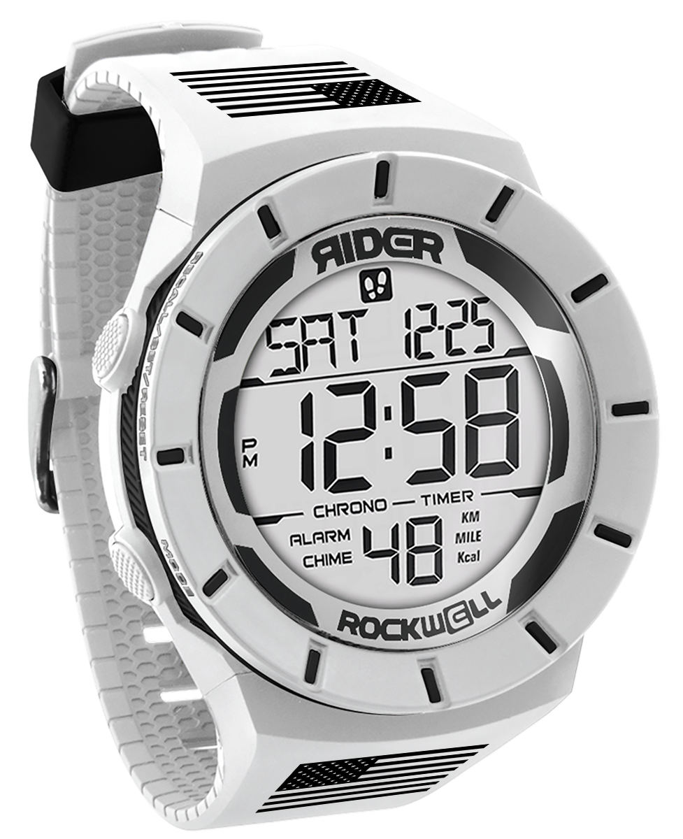 Coliseum Fit™ Freedom Edition Watch | White/Black