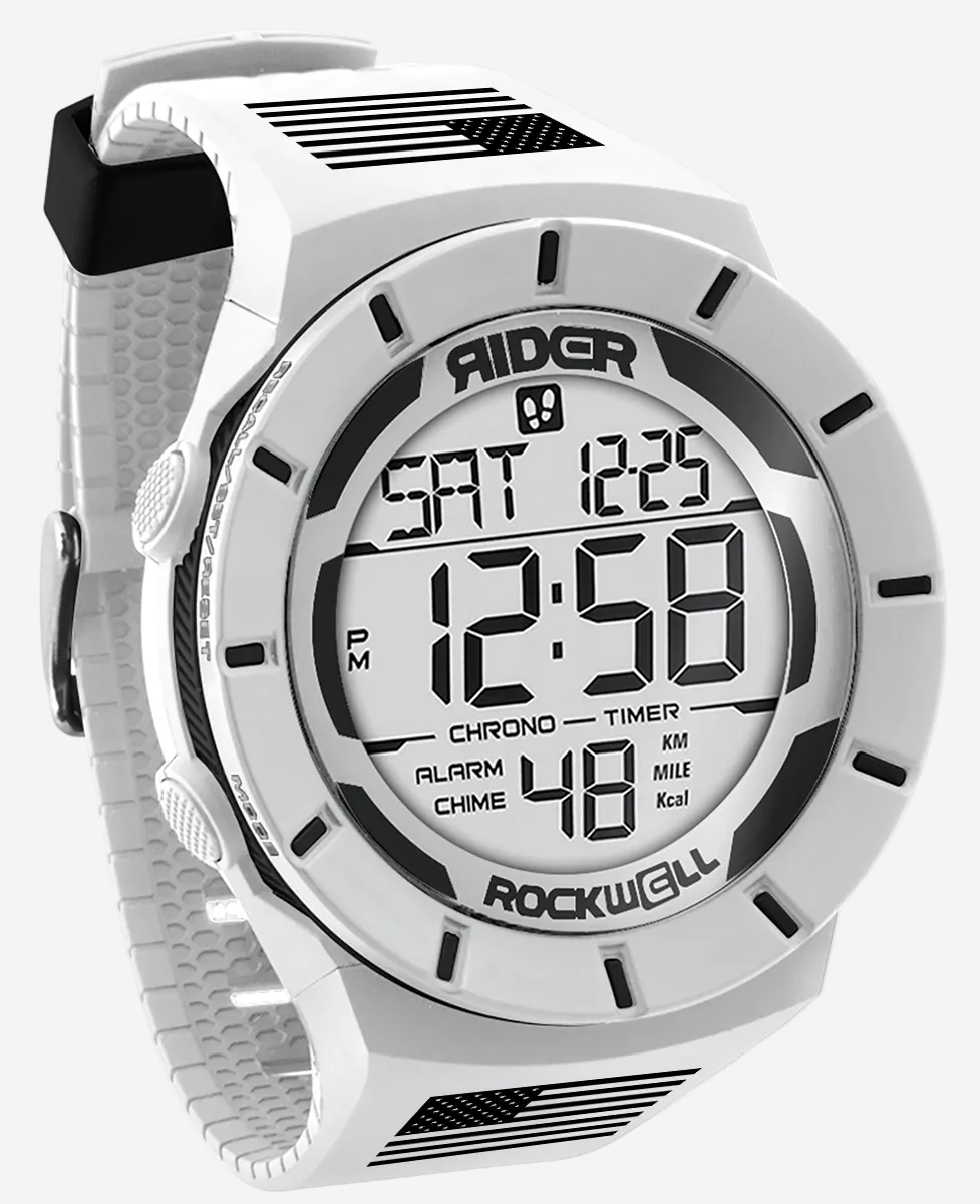 Coliseum Fit™ Freedom Edition Watch | White/Black