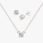 Mia Cubic Zirconia Necklace and Earring Set