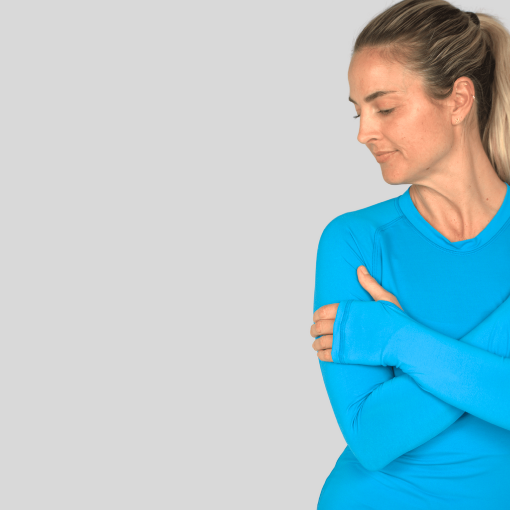 Laguna Long-Sleeve Women's Sun Shirt Heathered