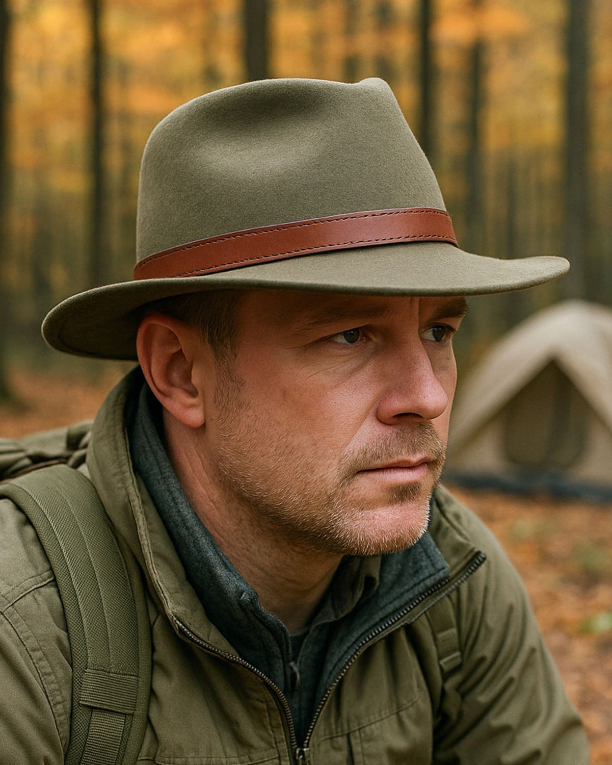 Wool Felt Outdoor Hat Merino Livorno
