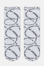 Dense Socks Conte Fantasy Knitted "My dreams" Design
