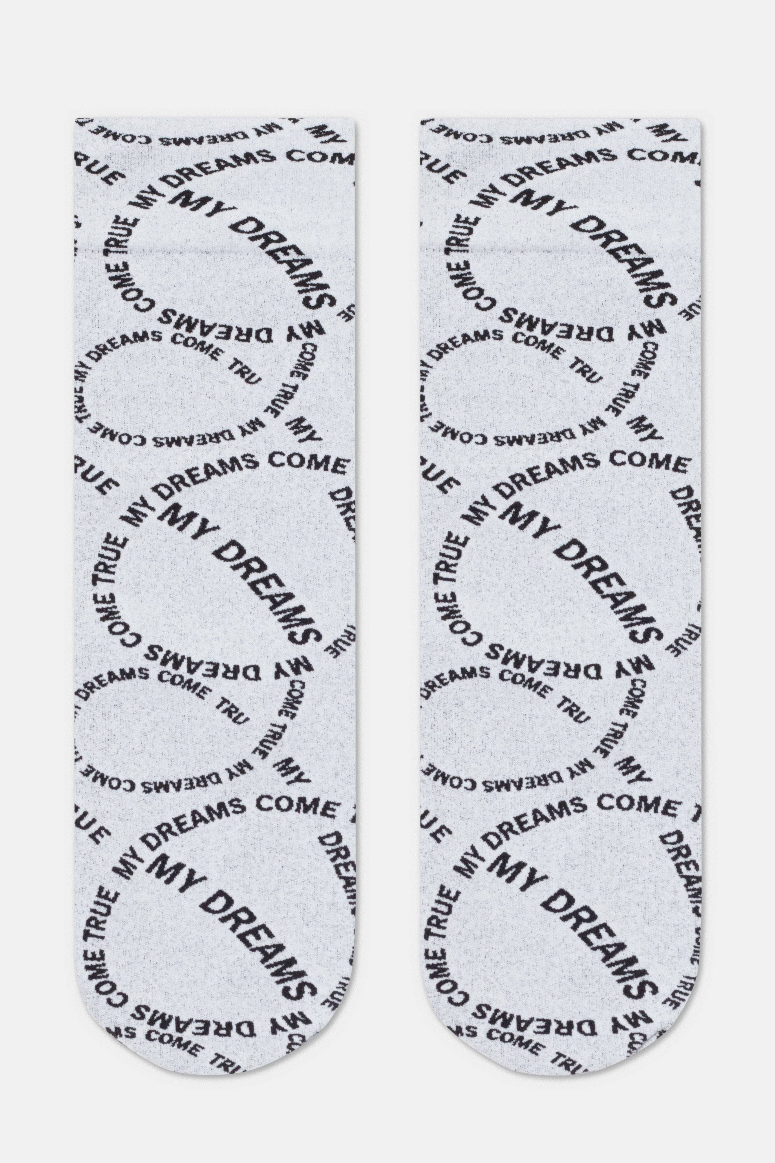 Dense Socks Conte Fantasy Knitted "My dreams" Design